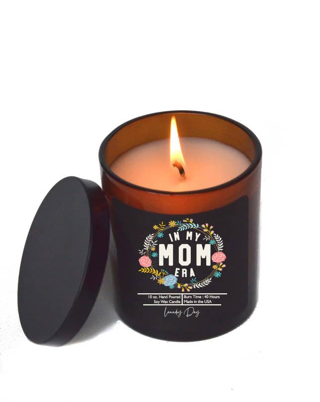 In My Mom Era - Mothers Day Soy Wax Candles - Spring Decor: Raspberry Vanilla