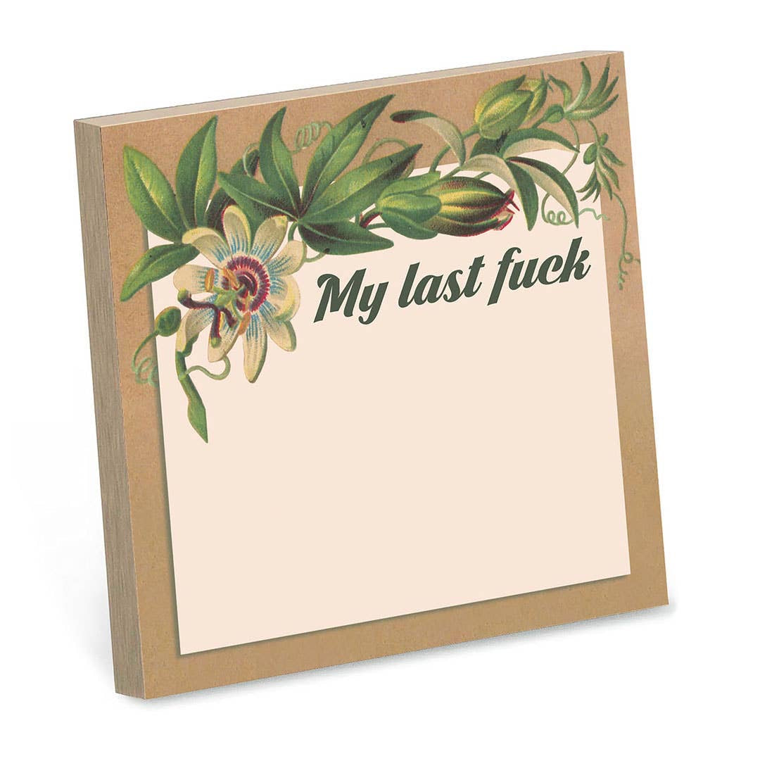 Funny Sarcastic Sticky Note Pad