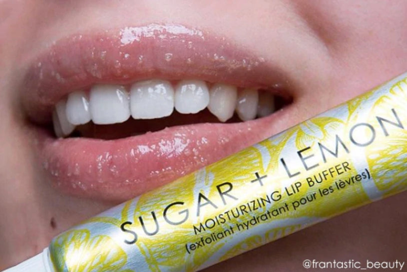 Seraphine Botanicals Sugar + Lemon Lip Scrub lip treatment