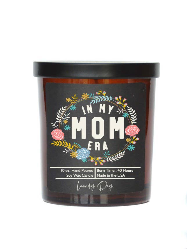 In My Mom Era - Mothers Day Soy Wax Candles - Spring Decor: Raspberry Vanilla