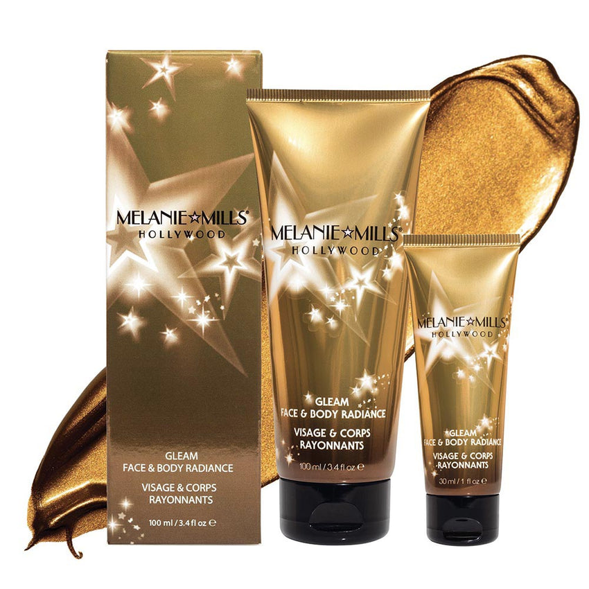 Melanie Mills Hollywood Gleam Face and Body Radiance Lotion