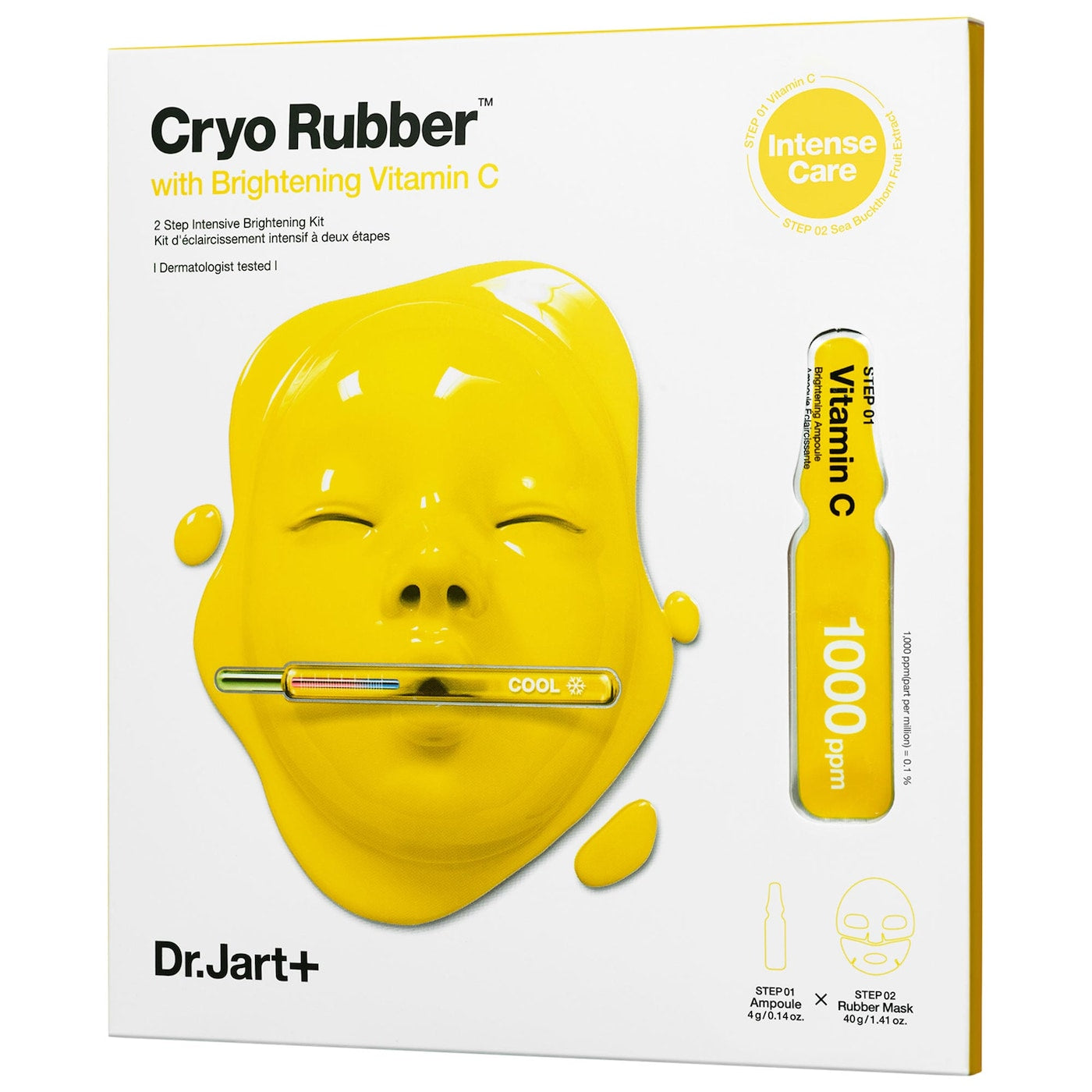 Dr Jart Cryo Rubber™ Mask Brightening Vitamin C face mask K-Beauty