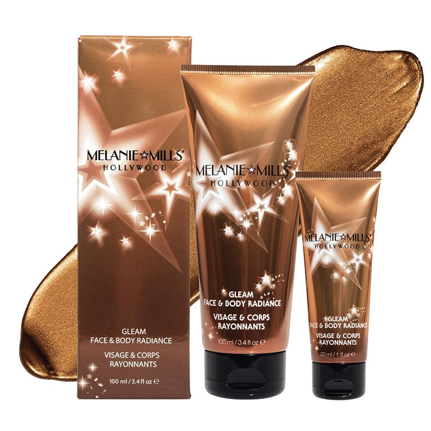 Melanie Mills Hollywood Gleam Face and Body Radiance Lotion