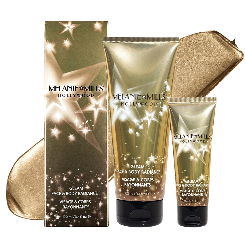 Melanie Mills Hollywood Gleam Face and Body Radiance Lotion