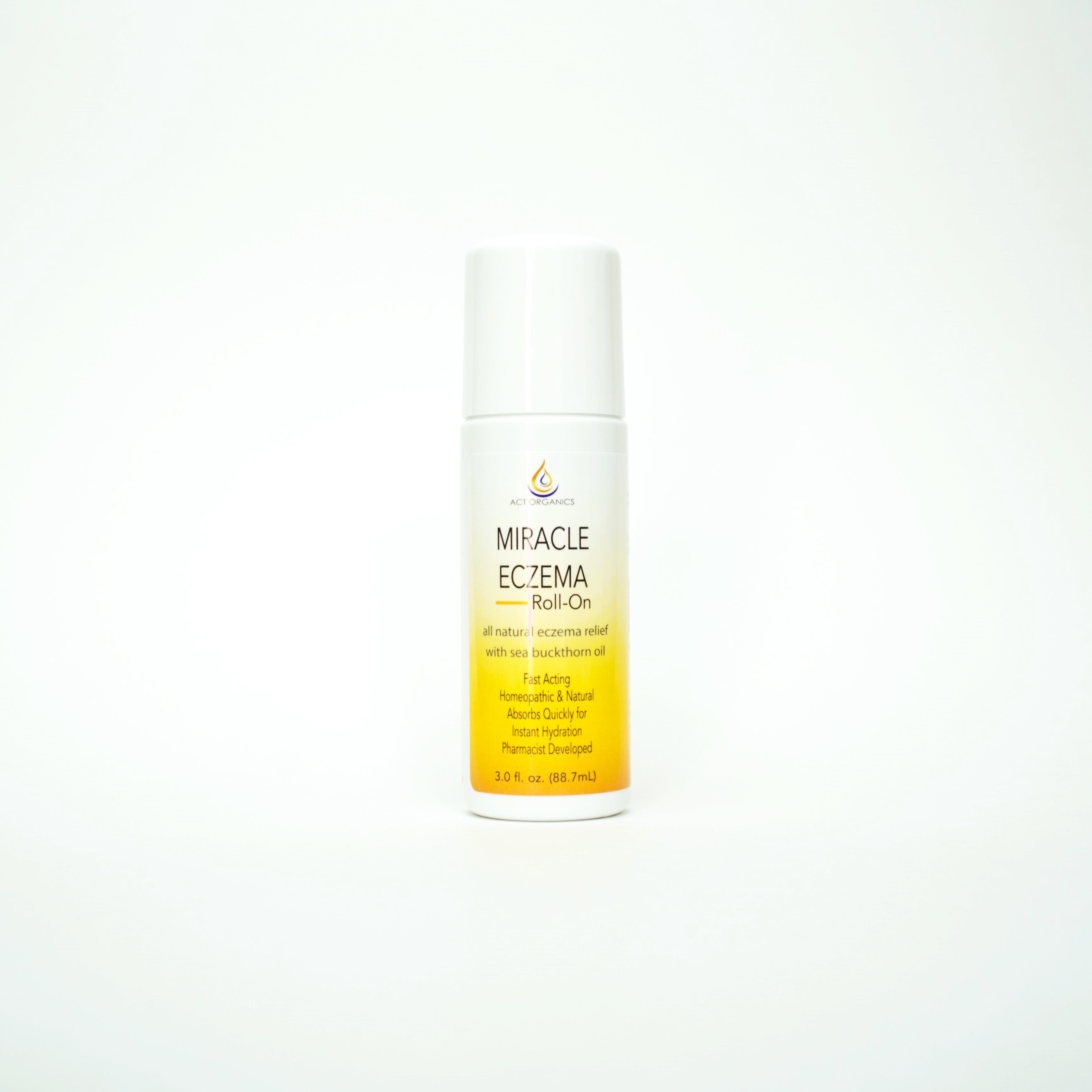 ACT Organics Miracle Eczema Roll On with Sea Buckthorn Oil