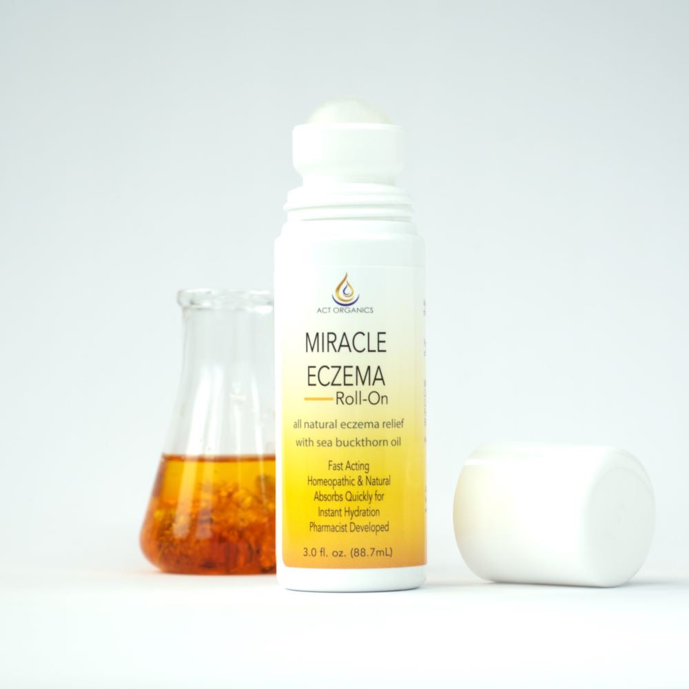ACT Organics Miracle Eczema Roll On with Sea Buckthorn Oil