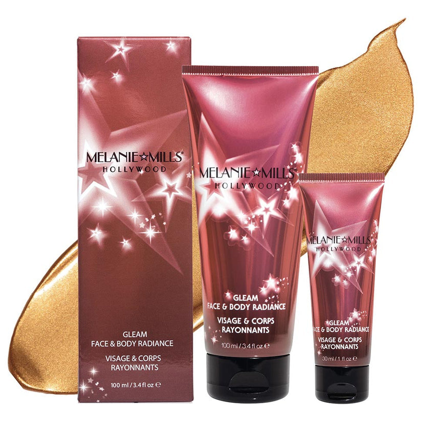 Melanie Mills Hollywood Gleam Face and Body Radiance Lotion