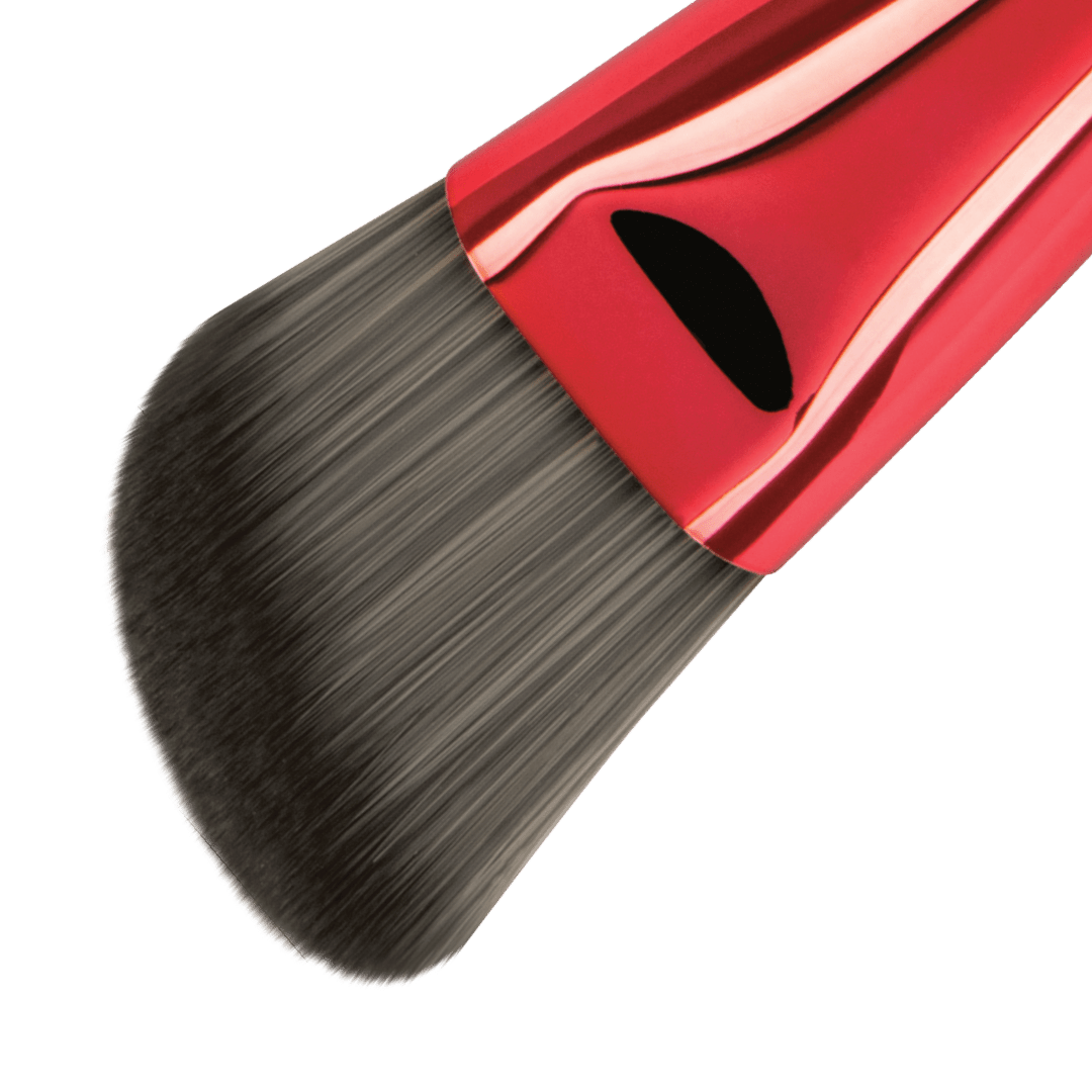 Angled Face & Body Makeup Brush - MM01 X OMNIA® - Lalka Beauty Co.