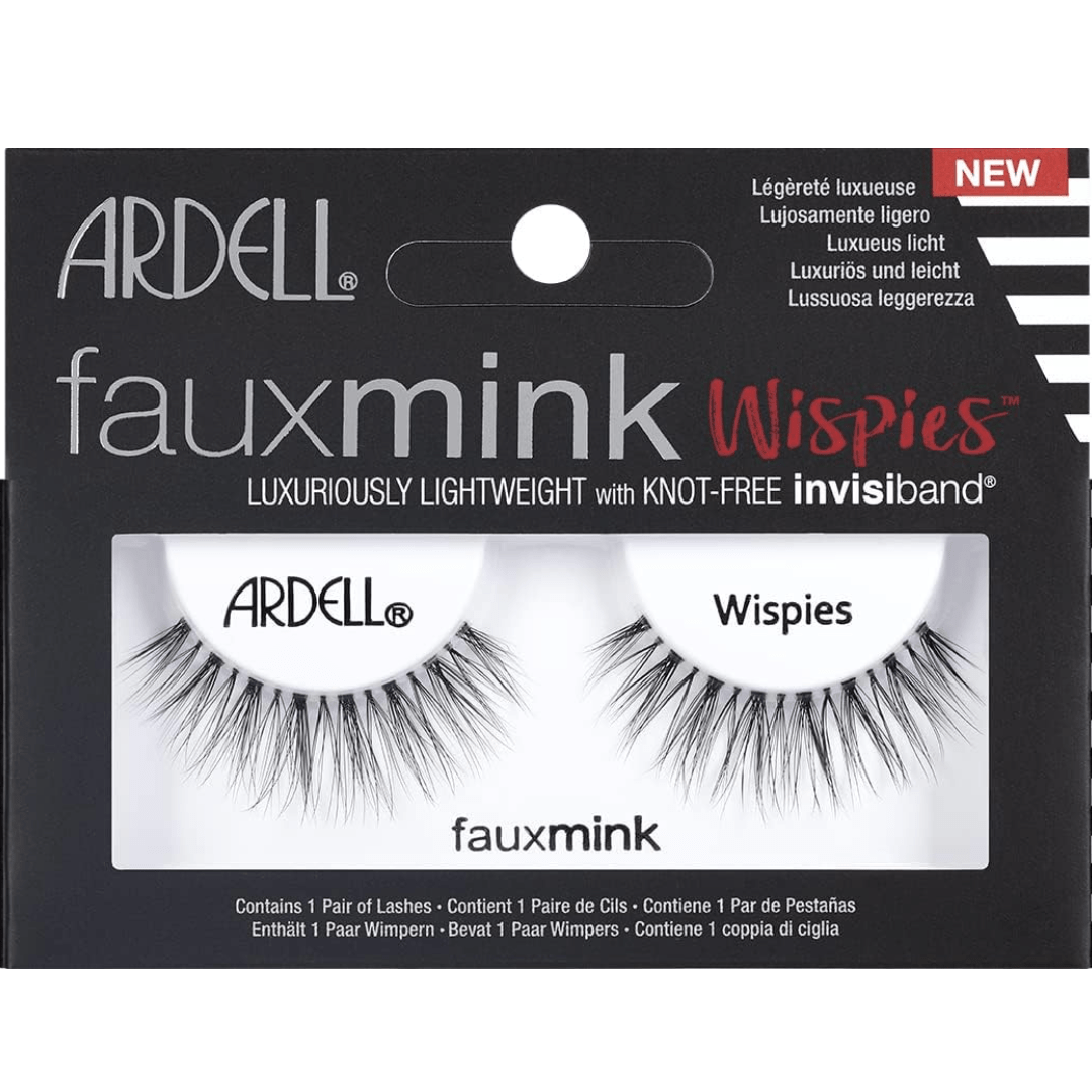 ARDELL Fauxmink Wispies, Luxuriously Lightweight With Invisiband Lashes: Demi Wispies - Lalka Beauty Co.