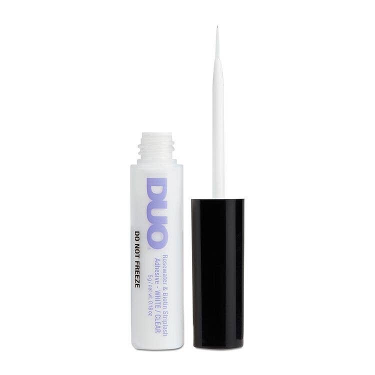 DUO Rosewater & Biotin Striplash Adhesive: White / Clear