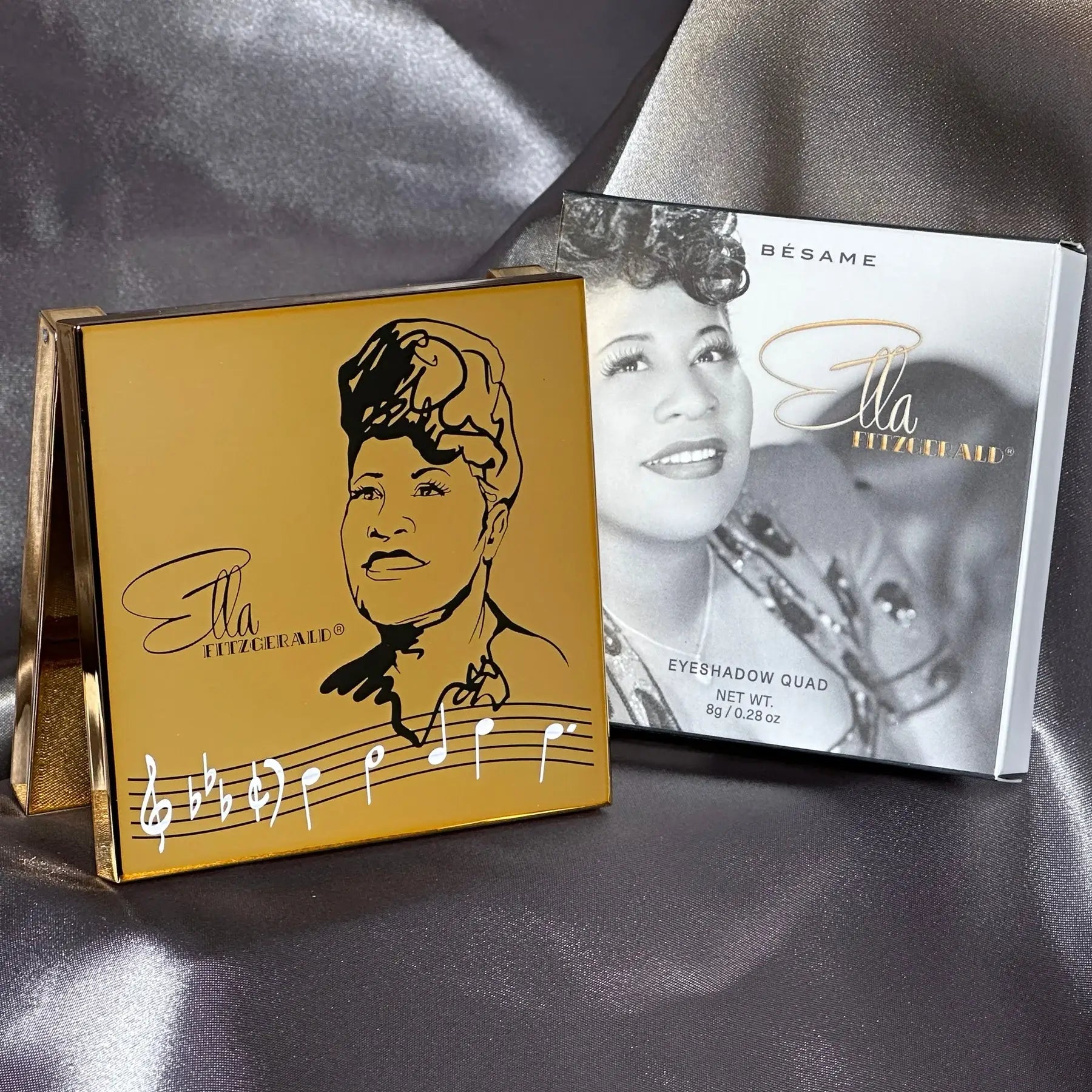 Bésame cosmetics Ella Fitzgerald Eyeshadow Quad - Lalka Beauty Co.