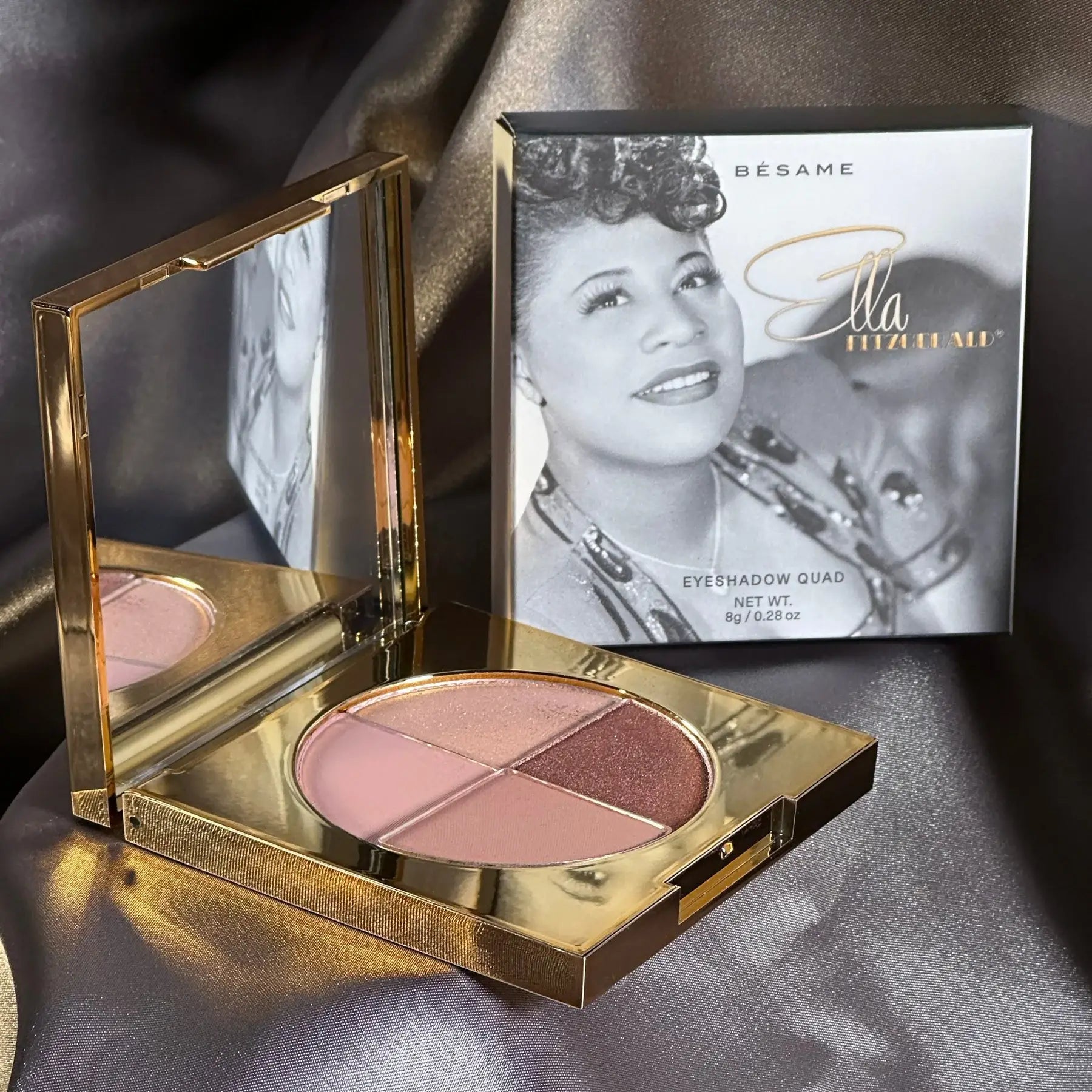 Bésame cosmetics Ella Fitzgerald Eyeshadow Quad - Lalka Beauty Co.