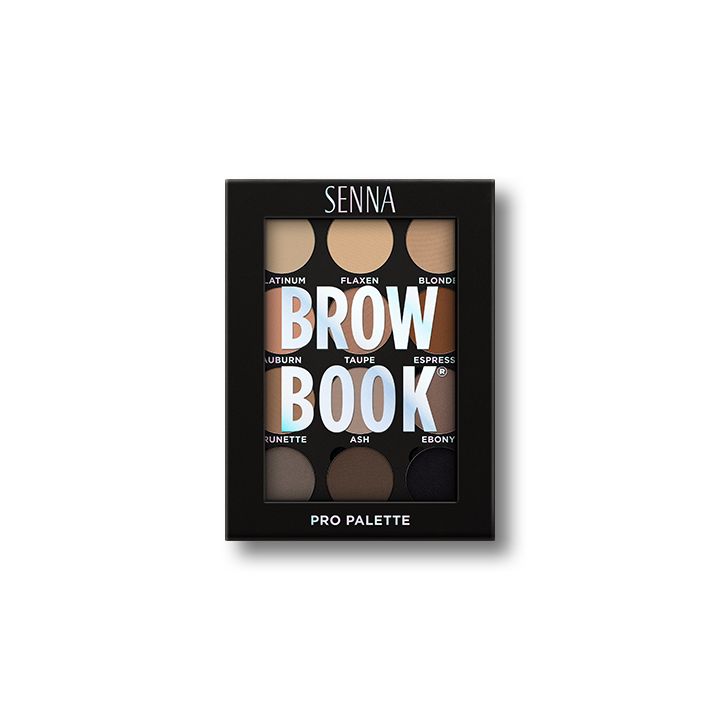 Senna "Brow Book" Professional Magnetic Palette Eyebrow Color