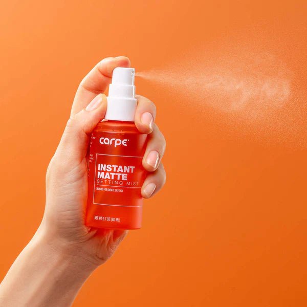 Carpe Instant Matte Setting Mist makeup setting spray for oily skin - Lalka Beauty Co.