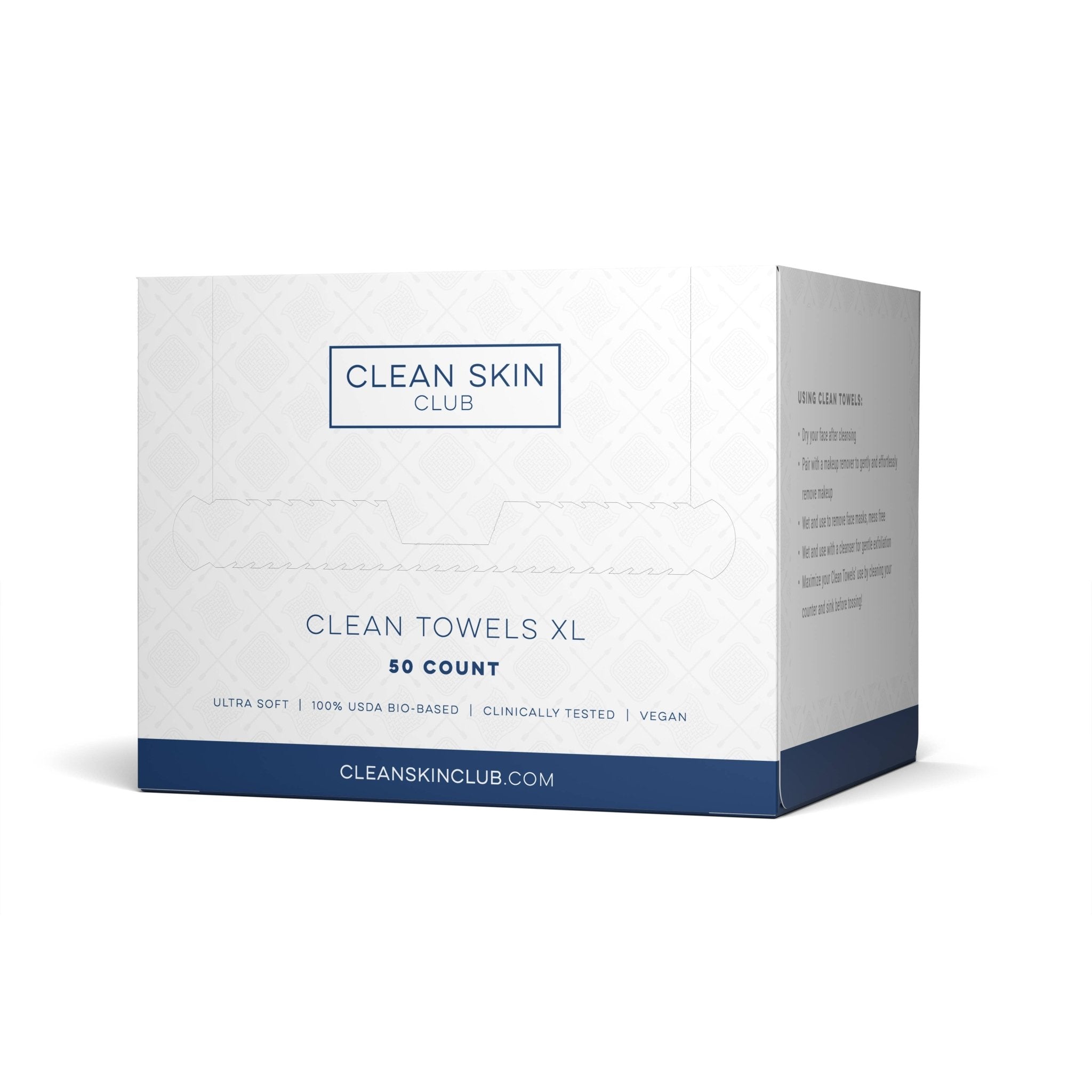 Clean Skin Club Towels XL 50 pack - Lalka Beauty Co.