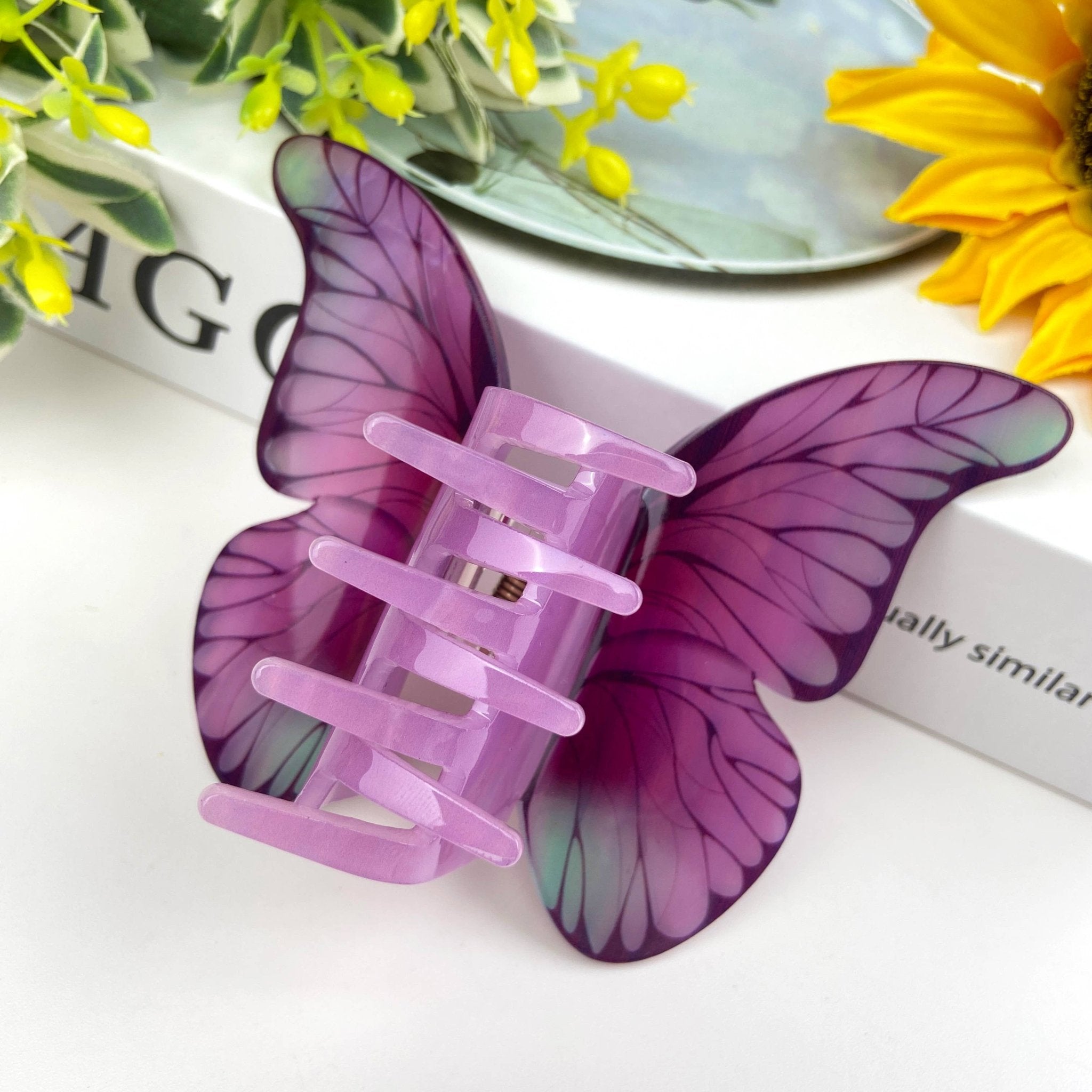 Colorful butterfly hair clips Various colors - Lalka Beauty Co.