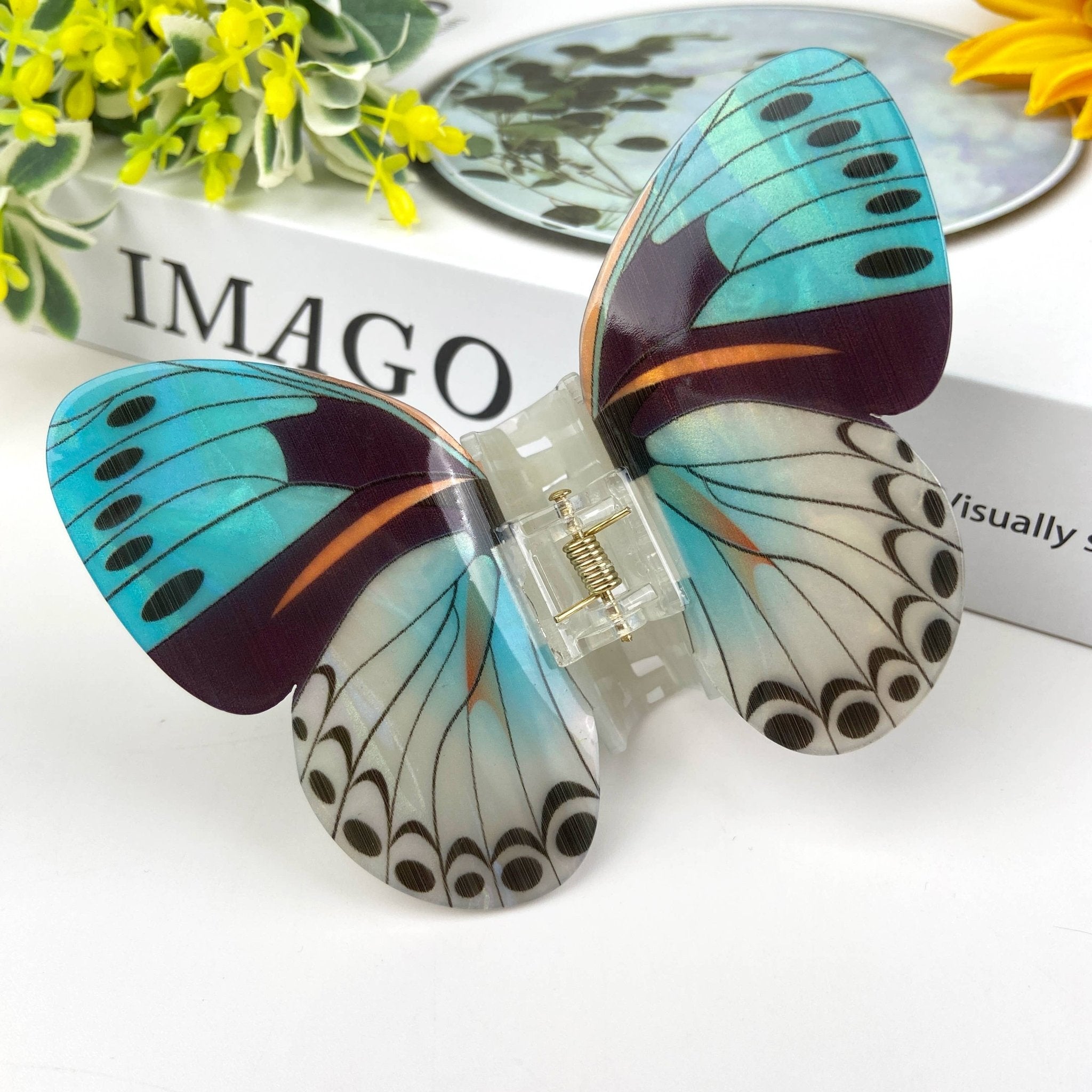 Colorful butterfly hair clips Various colors - Lalka Beauty Co.