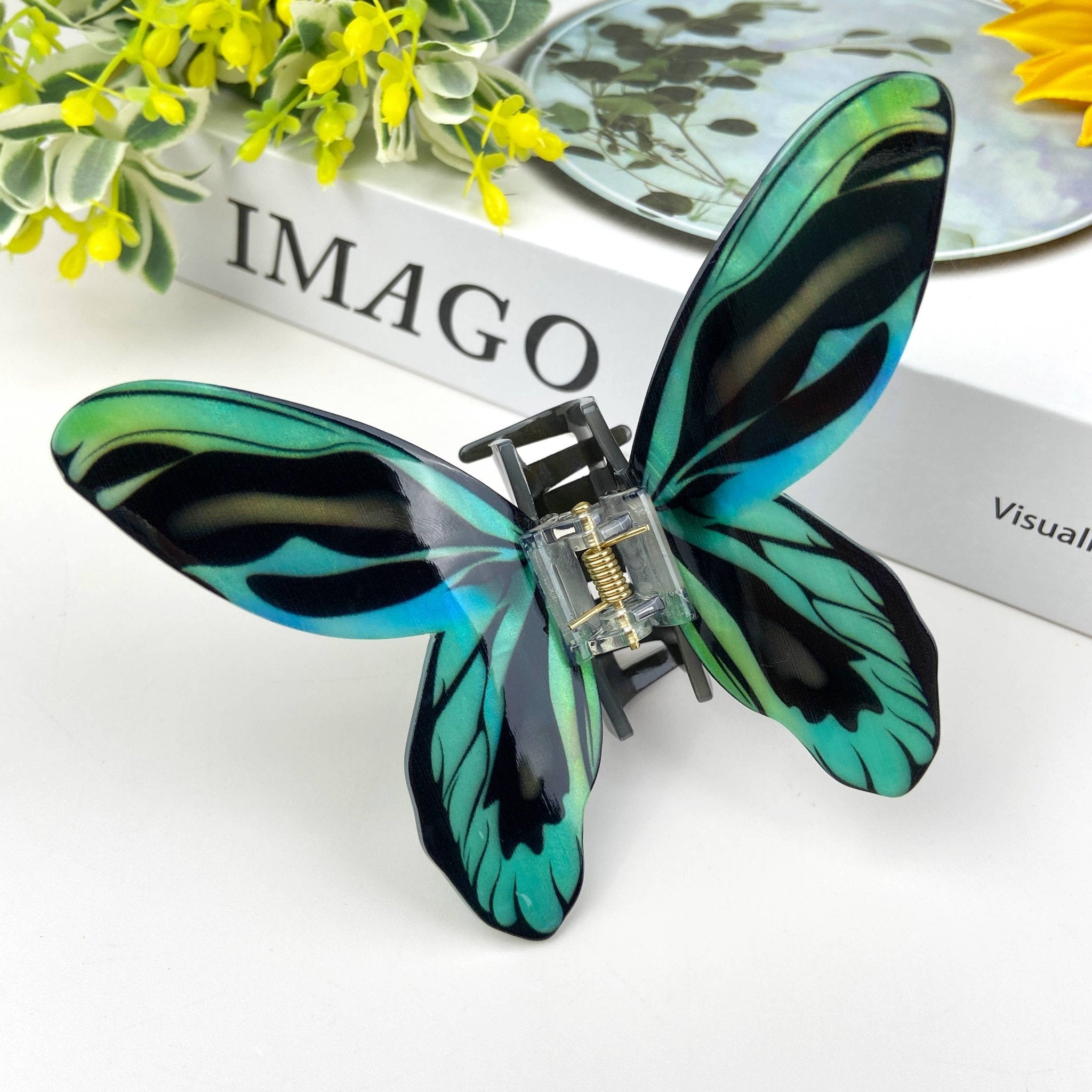 Colorful butterfly hair clips Various colors - Lalka Beauty Co.