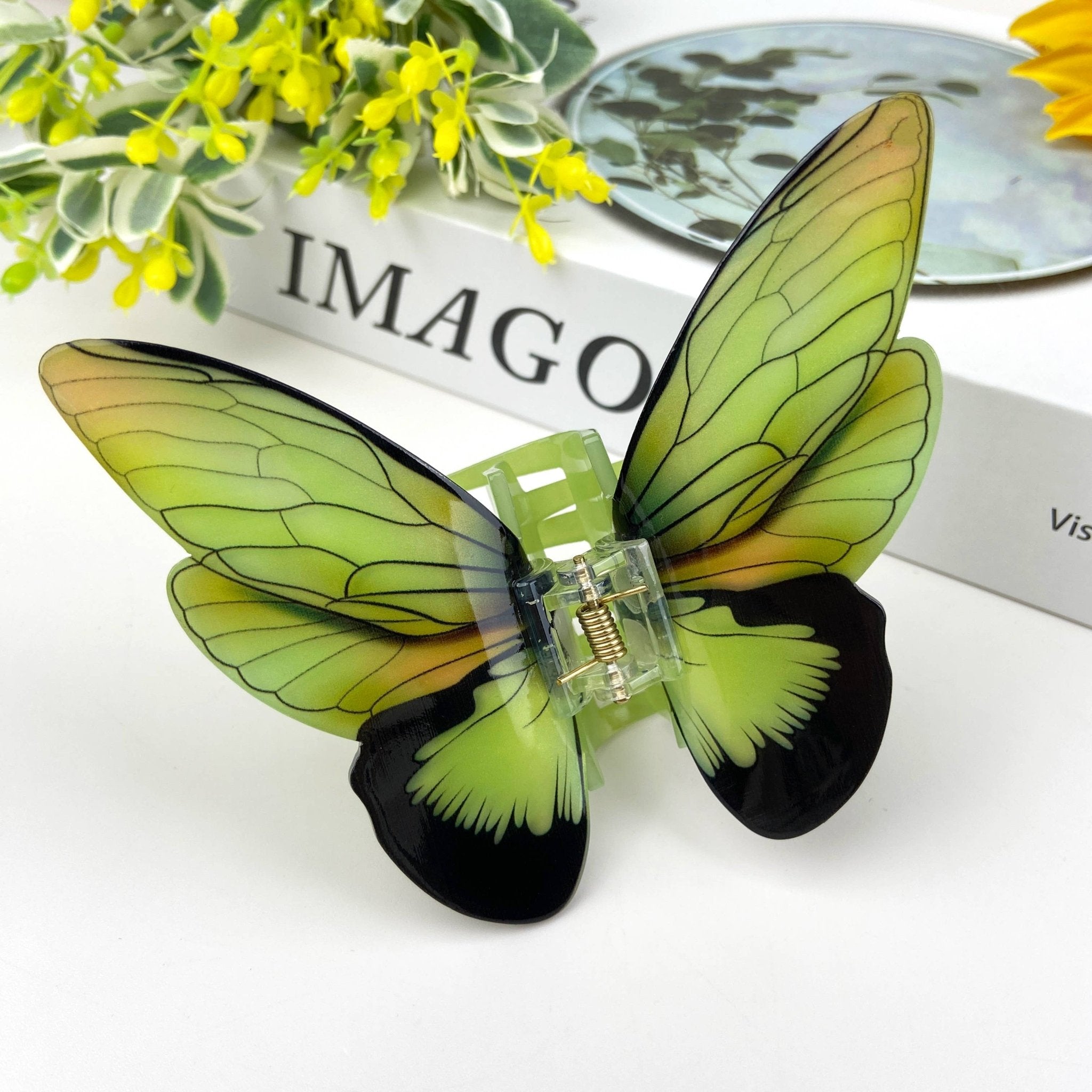 Colorful butterfly hair clips Various colors - Lalka Beauty Co.