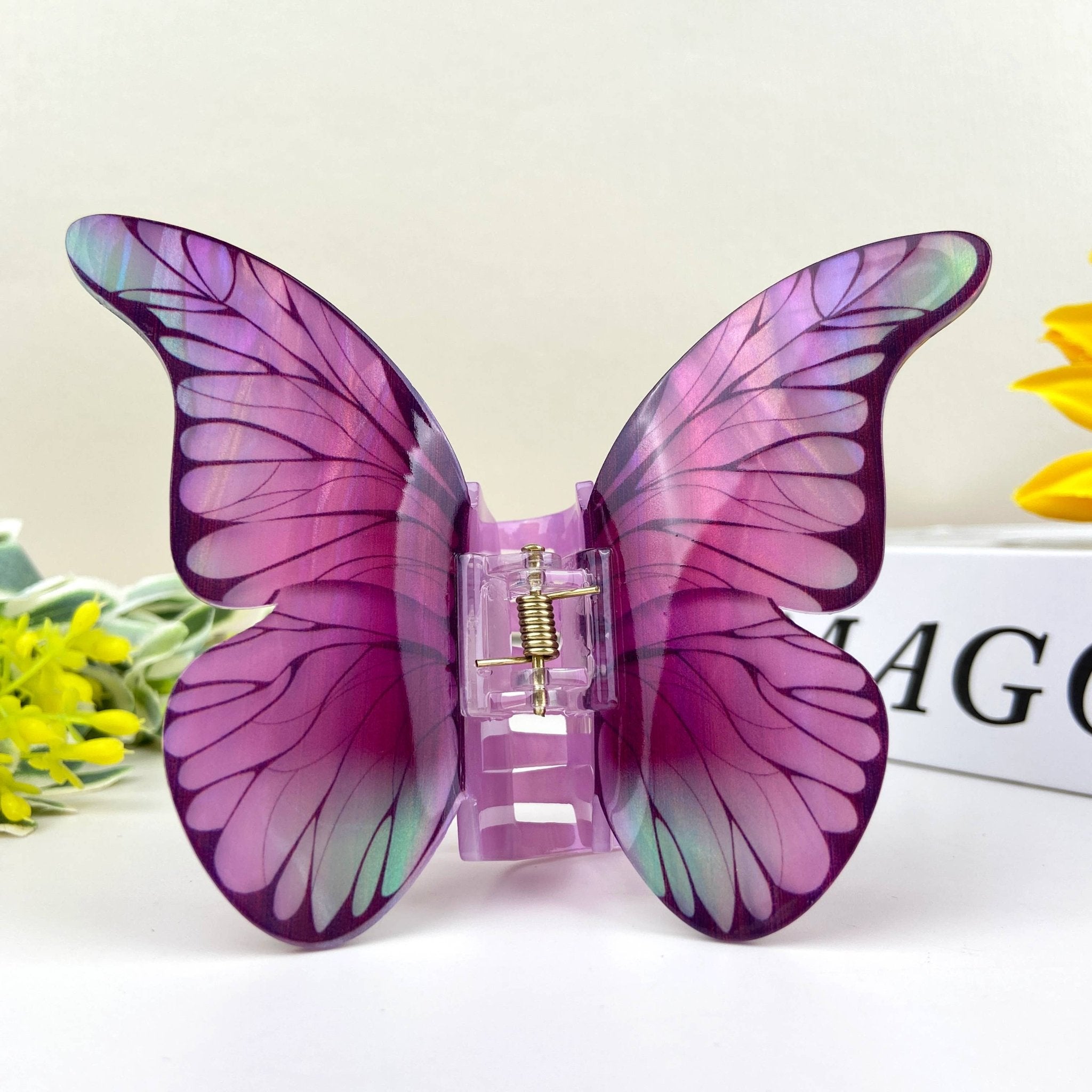 Colorful butterfly hair clips Various colors - Lalka Beauty Co.