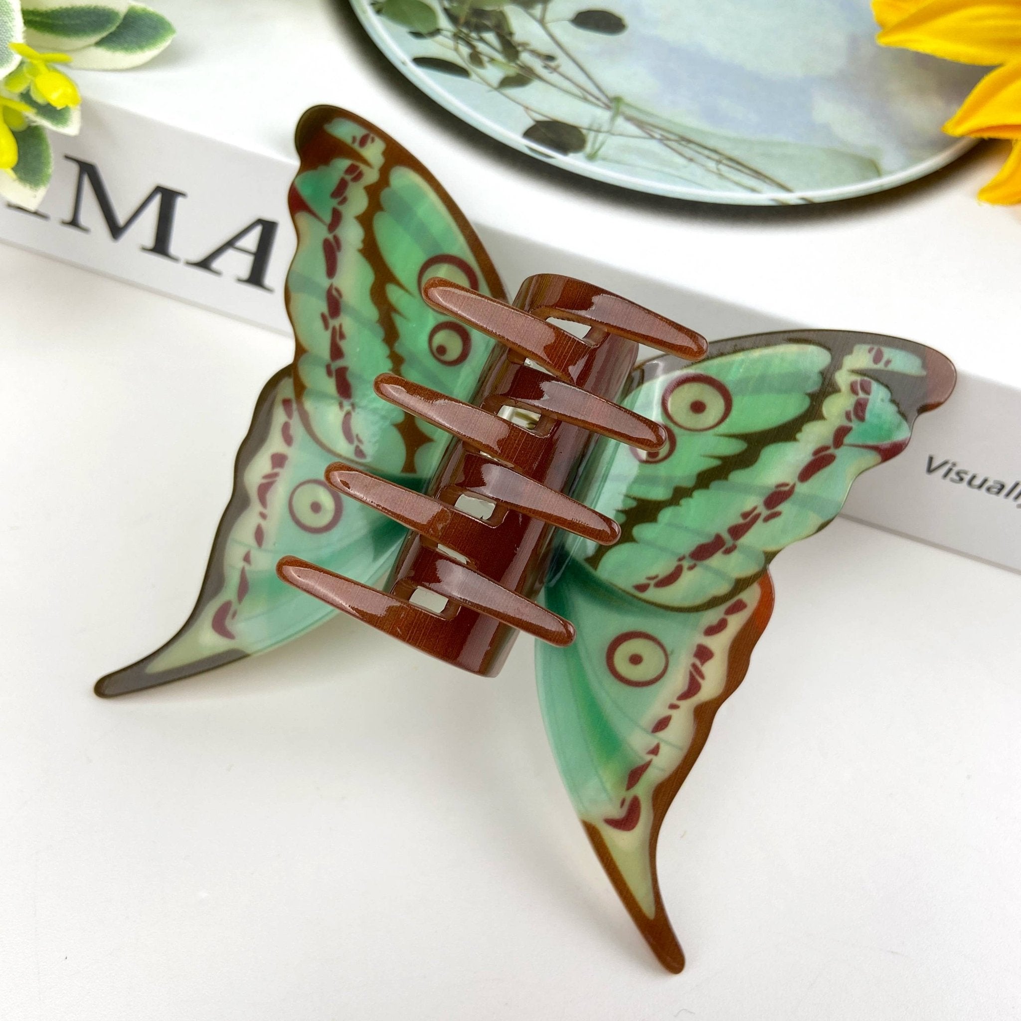 Colorful butterfly hair clips Various colors - Lalka Beauty Co.