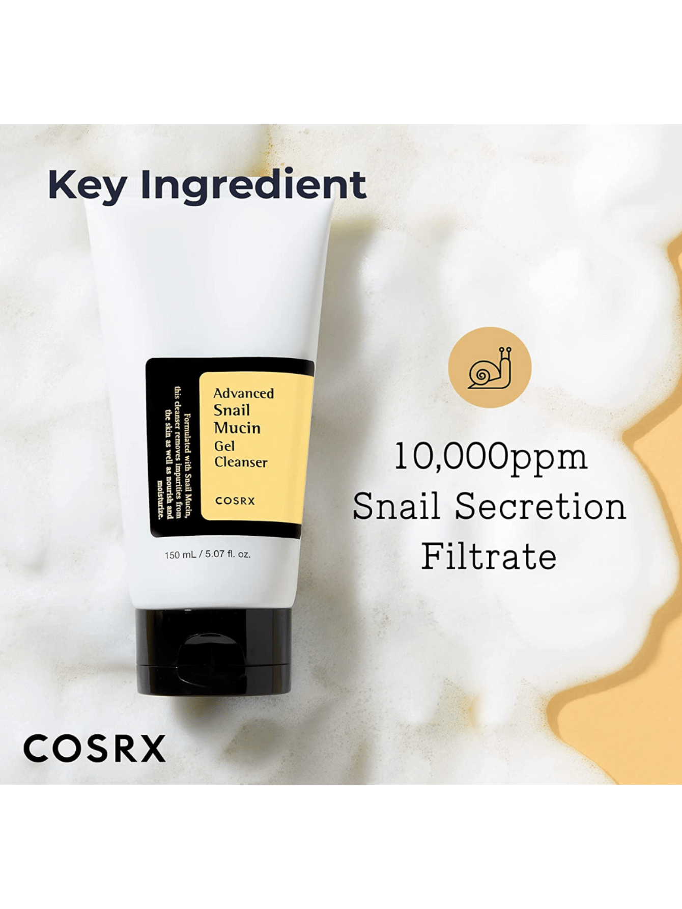 COSRX Advanced Snail Mucin Gel Cleanser - Lalka Beauty Co.