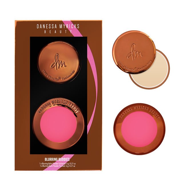 Danessa Myricks Blurring Buddies set blurring balm universal and flushed - Lalka Beauty Co.