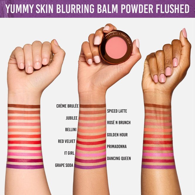 Danessa Myricks Yummy Skin Blurring Balm Powder Flushed blush - Lalka Beauty Co.