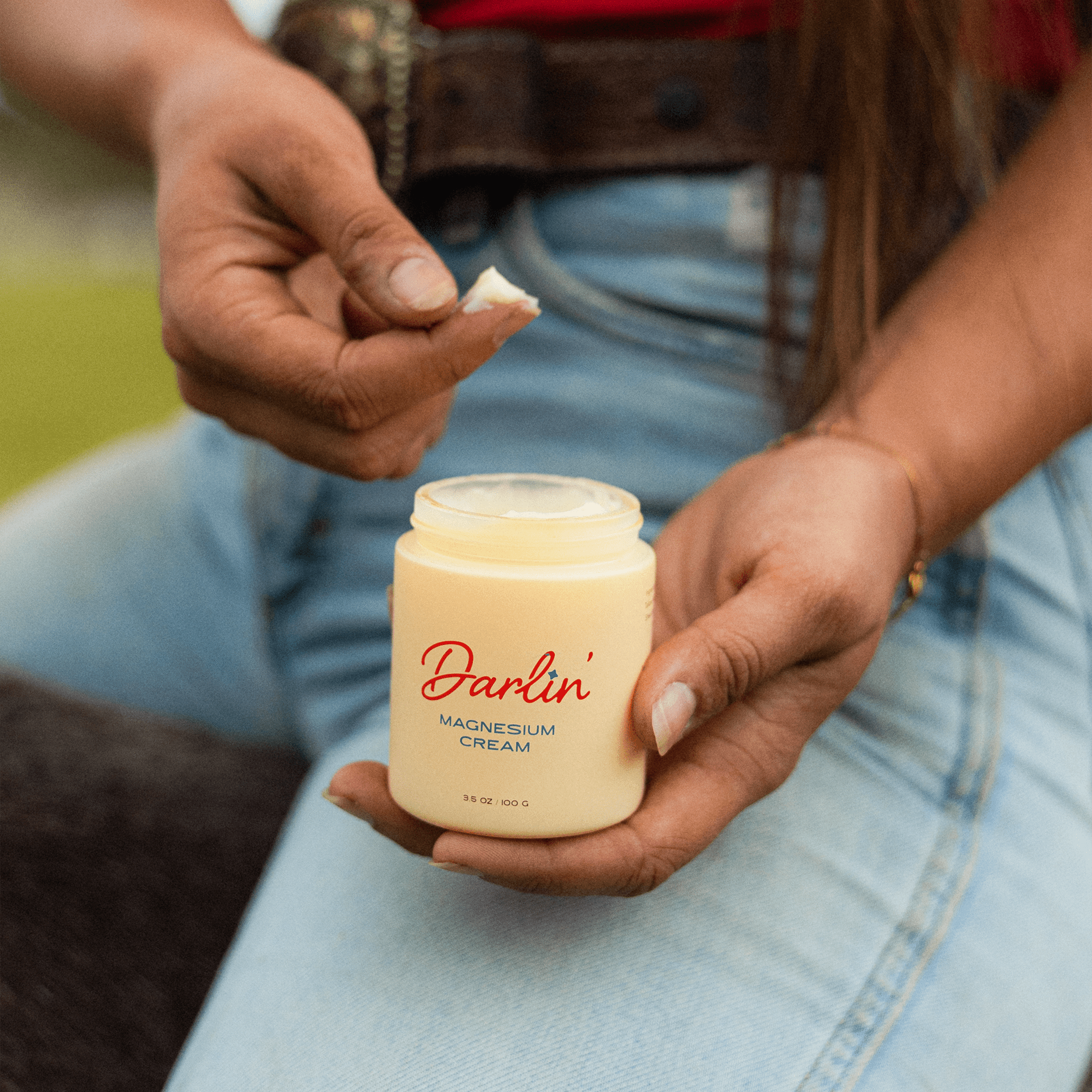 Darlin Skincare Magnesium Cream Tallow | For Sleep, Sore Muscles + Balance menopause - Lalka Beauty Co.