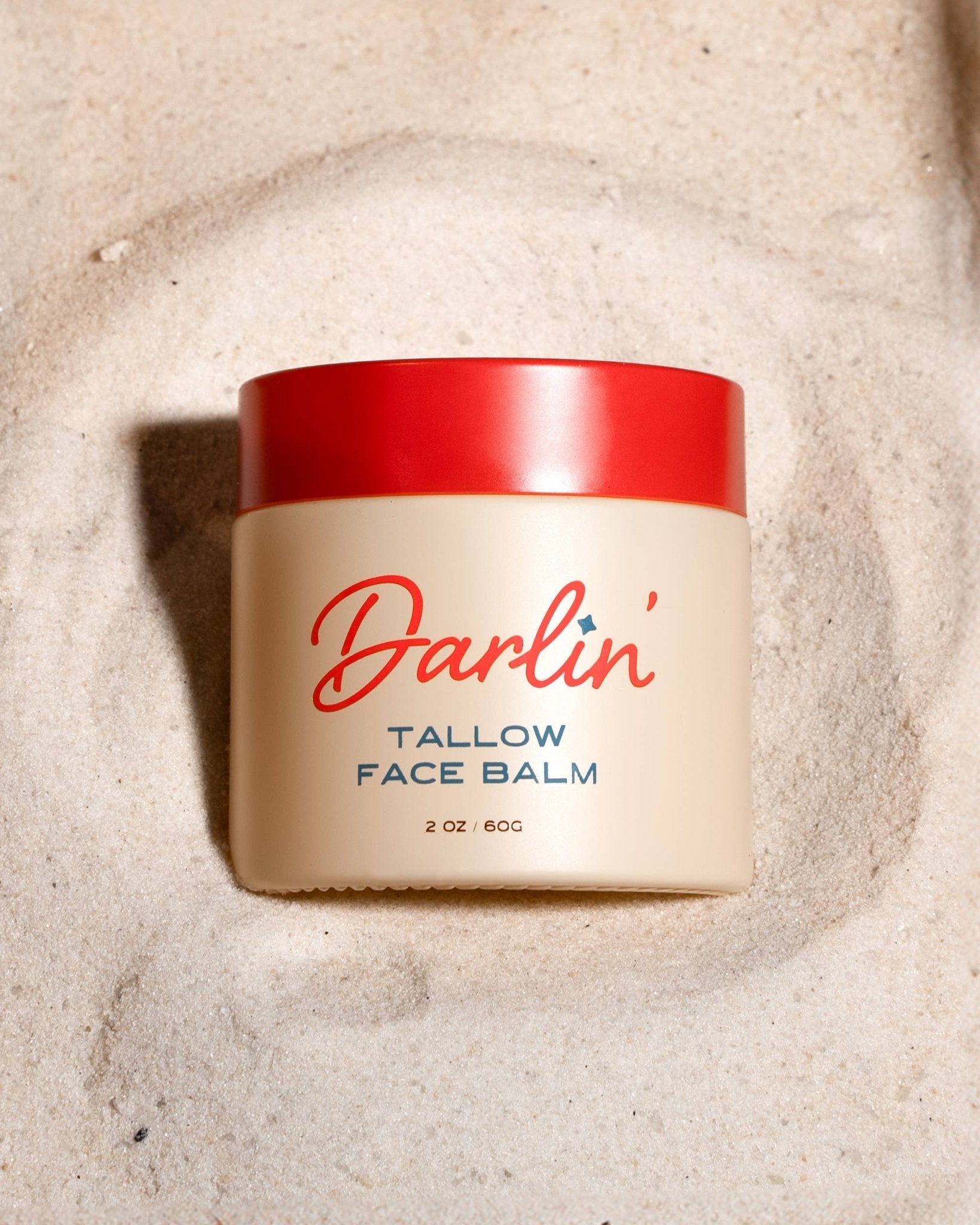 Darlin Skincare Tallow Face Balm | Natural Blue Tansy Skincare Moisturizer - Lalka Beauty Co.