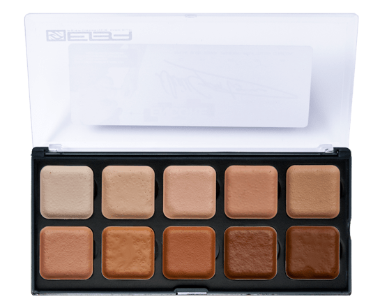 EBA Performance Makeup ENCORE Alcohol Palette Tattoo Cover Skin tone - Lalka Beauty Co.