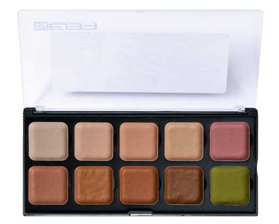 EBA Performance Makeup ENCORE Alcohol Palette Tattoo Cover Skin tone - Lalka Beauty Co.