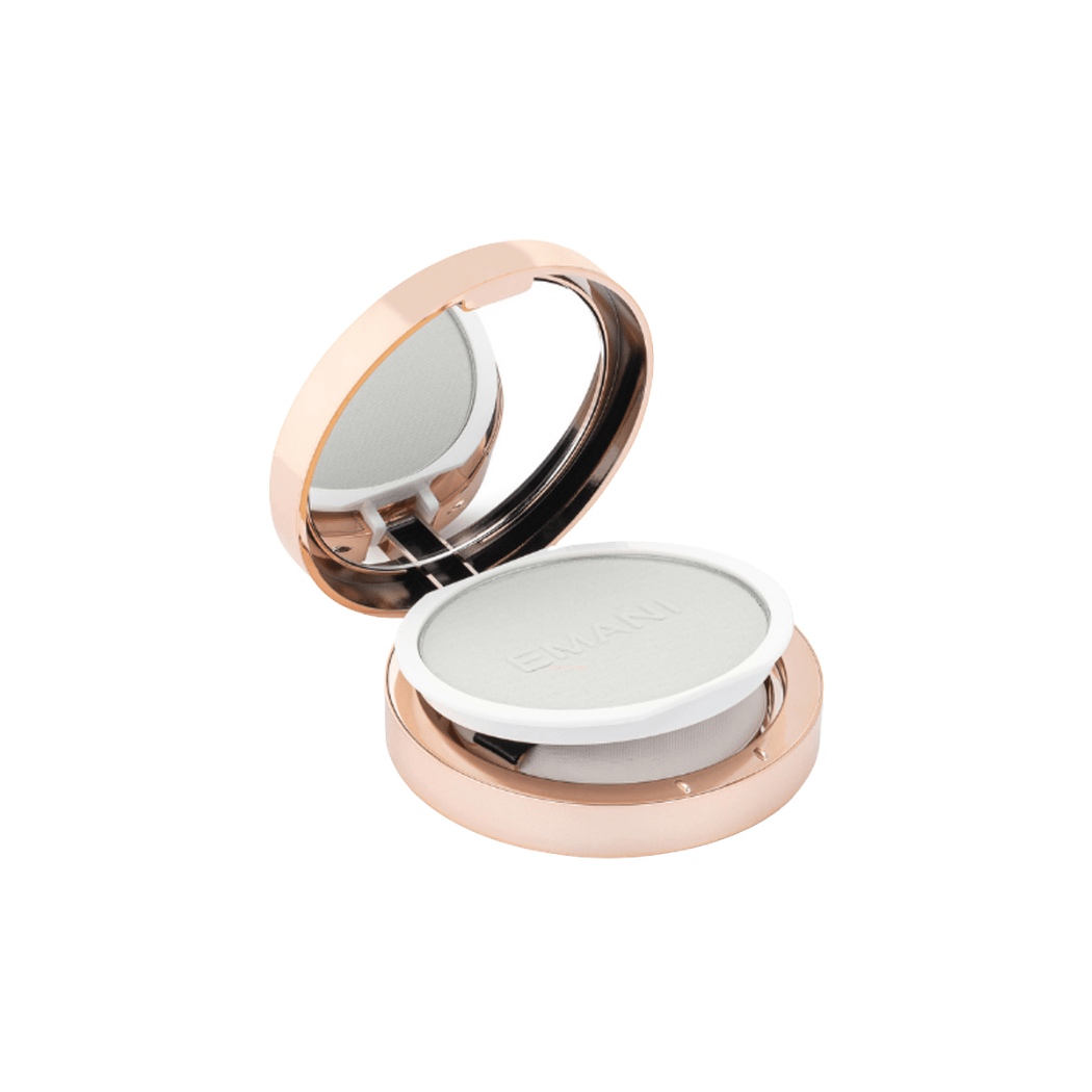 Emani 202 Bye Bye Shine eliminator anti shine compact oily skin powder mattifyer - Lalka Beauty Co.