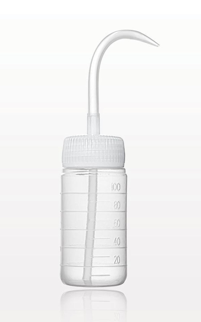 Empty Squeeze Bottle withCurved Tip (mouth wash bottle) - Lalka Beauty Co.