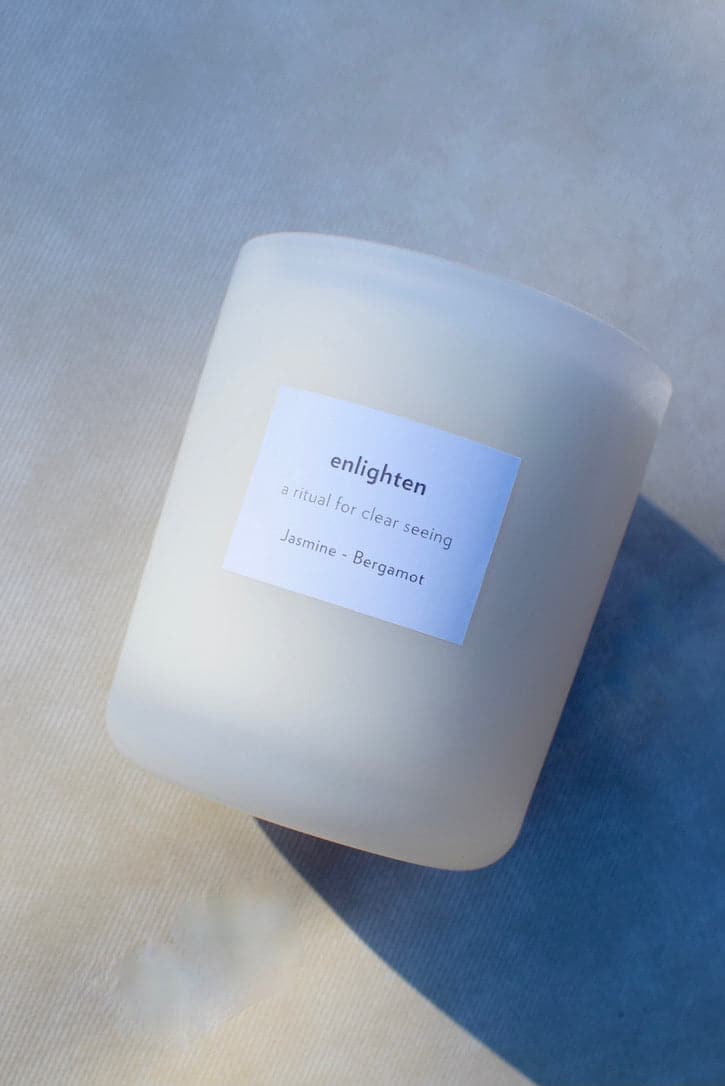 Enlighten Jasmine & Bergamot Ritual Candle (Limited Edition) - Lalka Beauty Co.