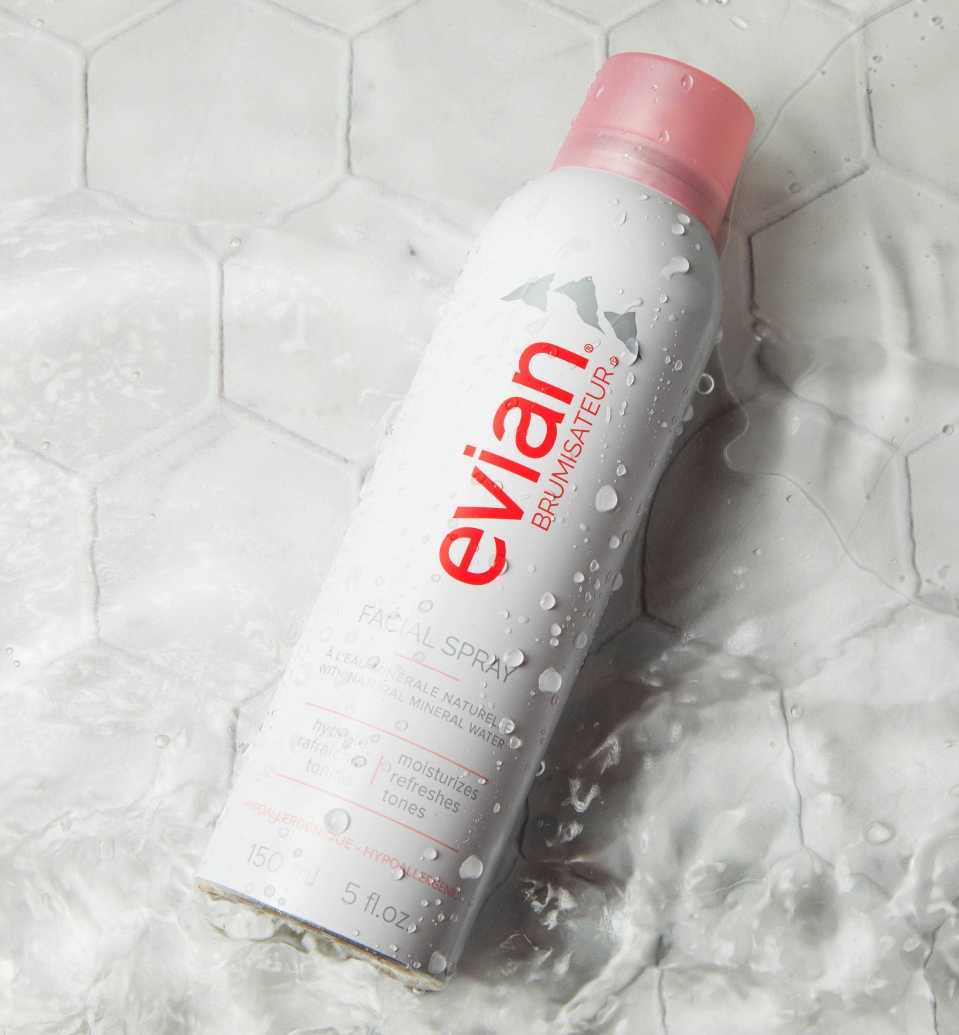 Evian Facial Spray, 5 oz - Lalka Beauty Co.