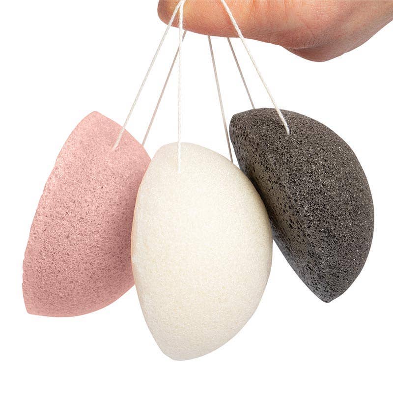 Facial Konjac Sponge - Charcoal - Lalka Beauty Co.