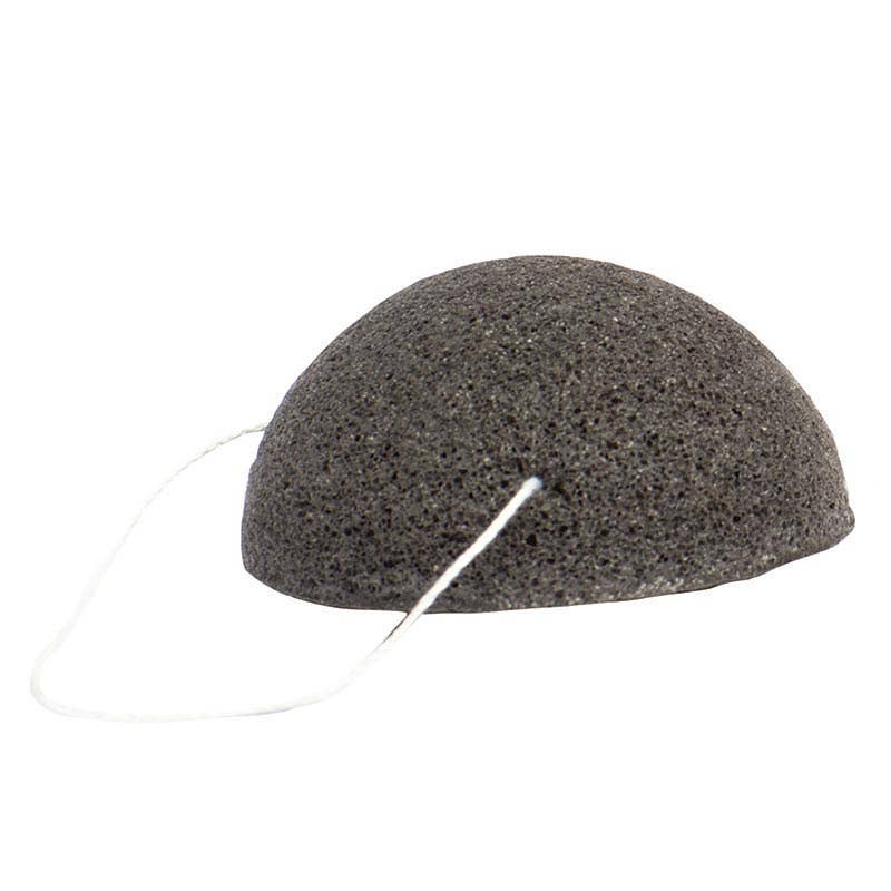 Facial Konjac Sponge - Charcoal - Lalka Beauty Co.