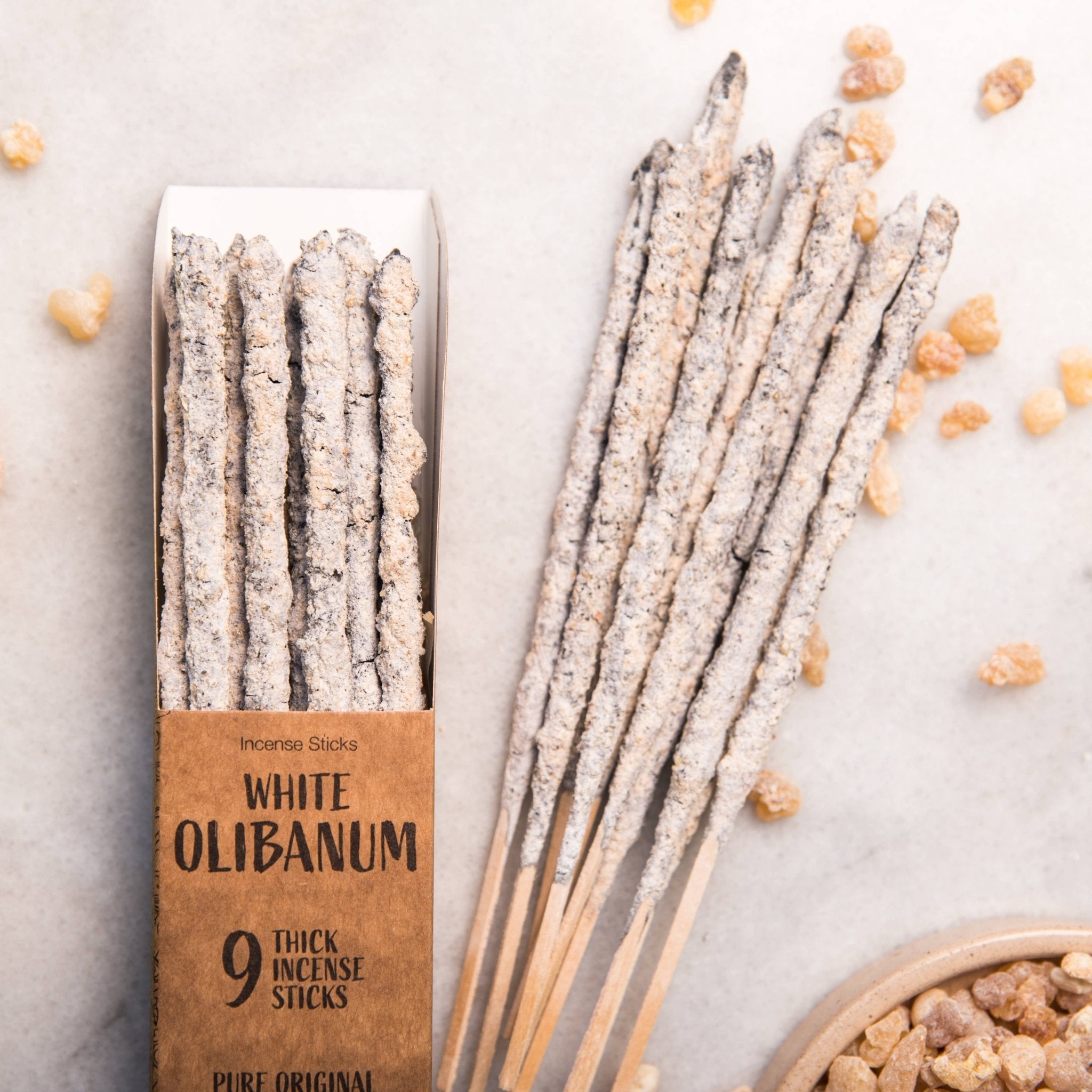 Flowers & Herbs Incense: White Olibanum - Lalka Beauty Co.