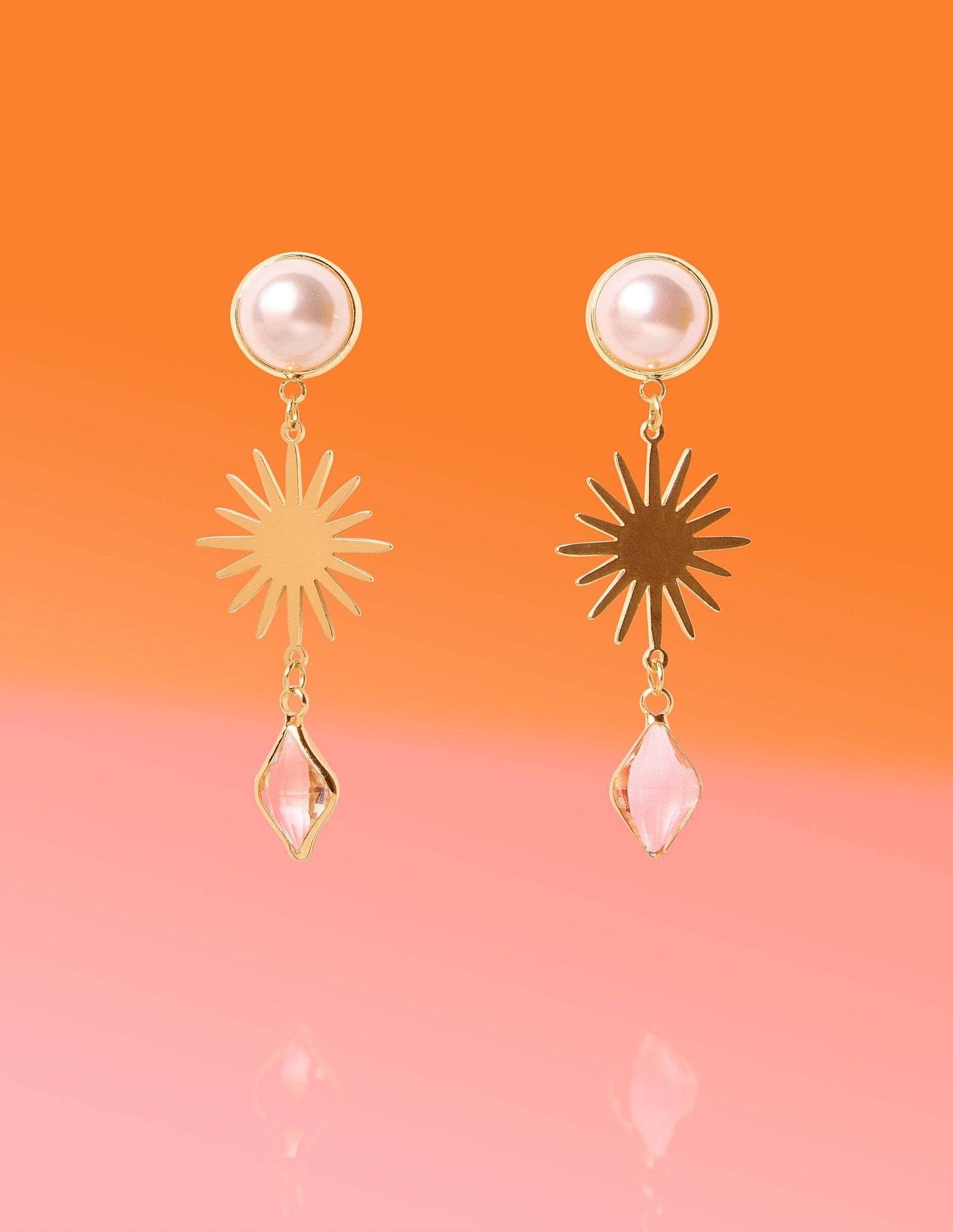 Glamorous occasion dangle earrings - Lalka Beauty Co.