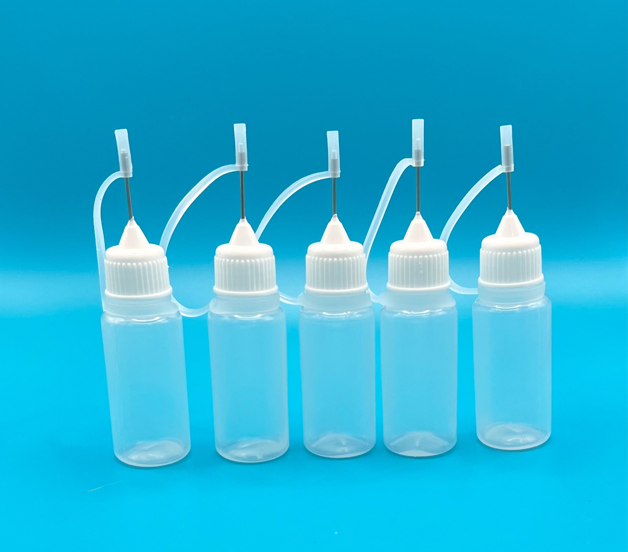 Kit Condensing Set of 5 Blunt Needle Tip Dropper Bottles