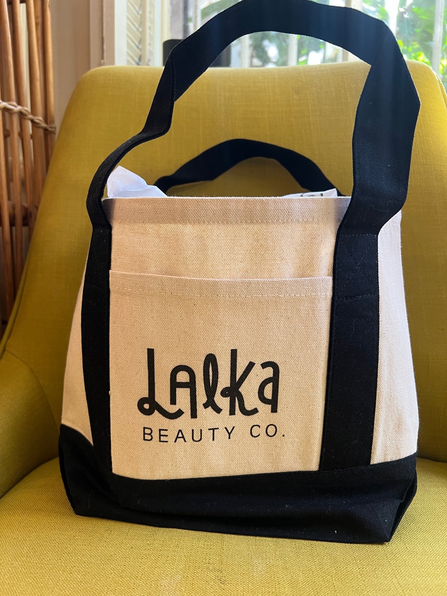 Lalka Beauty Co. Mini Iconic Shopping Bag Tote - Lalka Beauty Co.