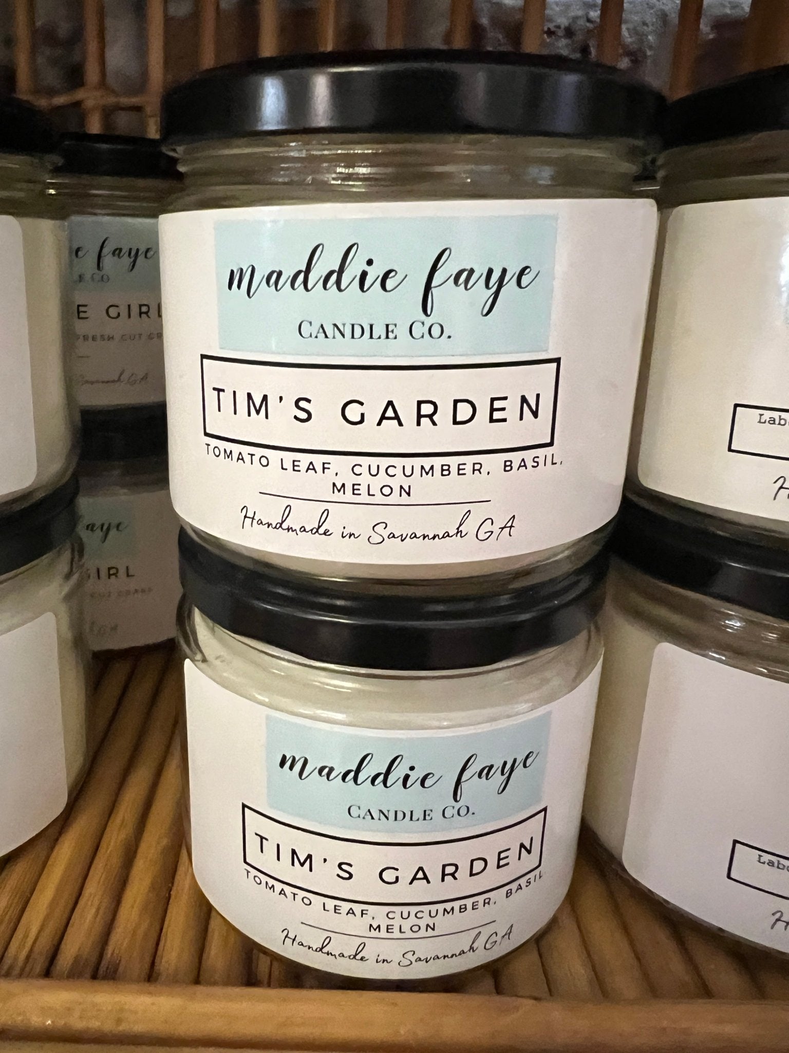 Maddie Faye Candle Co. Handmade in Savannah glass jar candles - Lalka Beauty Co.