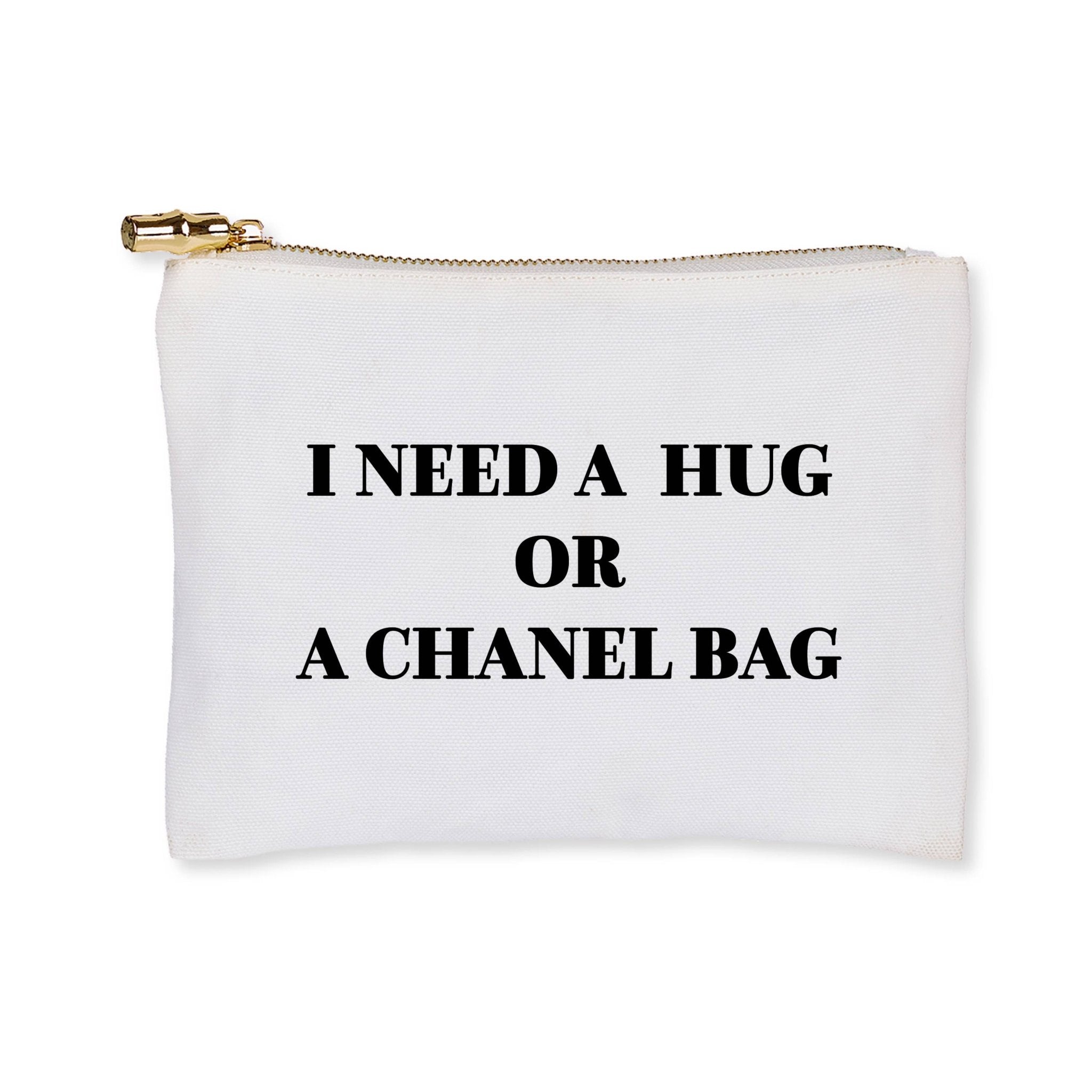 Makeup Bag I Need A Hug or … Large size - Lalka Beauty Co.