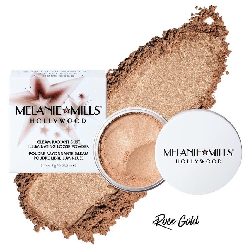 Melanie Mills Hollywood Gleam Radiant Dust Loose Powder Highlighter 8 g - Lalka Beauty Co.