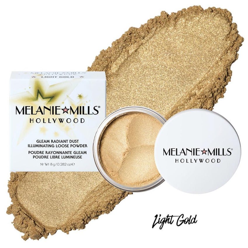 Melanie Mills Hollywood Gleam Radiant Dust Loose Powder Highlighter 8 g - Lalka Beauty Co.