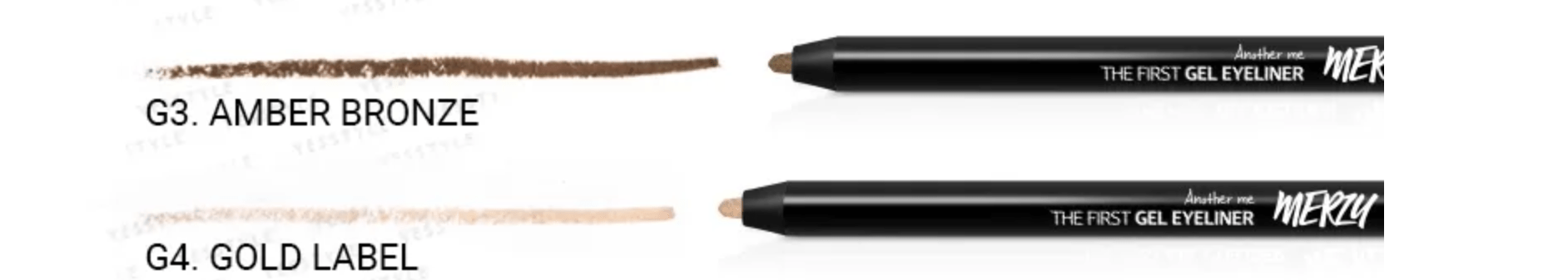 Merzy the first gel liner Korean k - beauty eyeliner - Lalka Beauty Co.