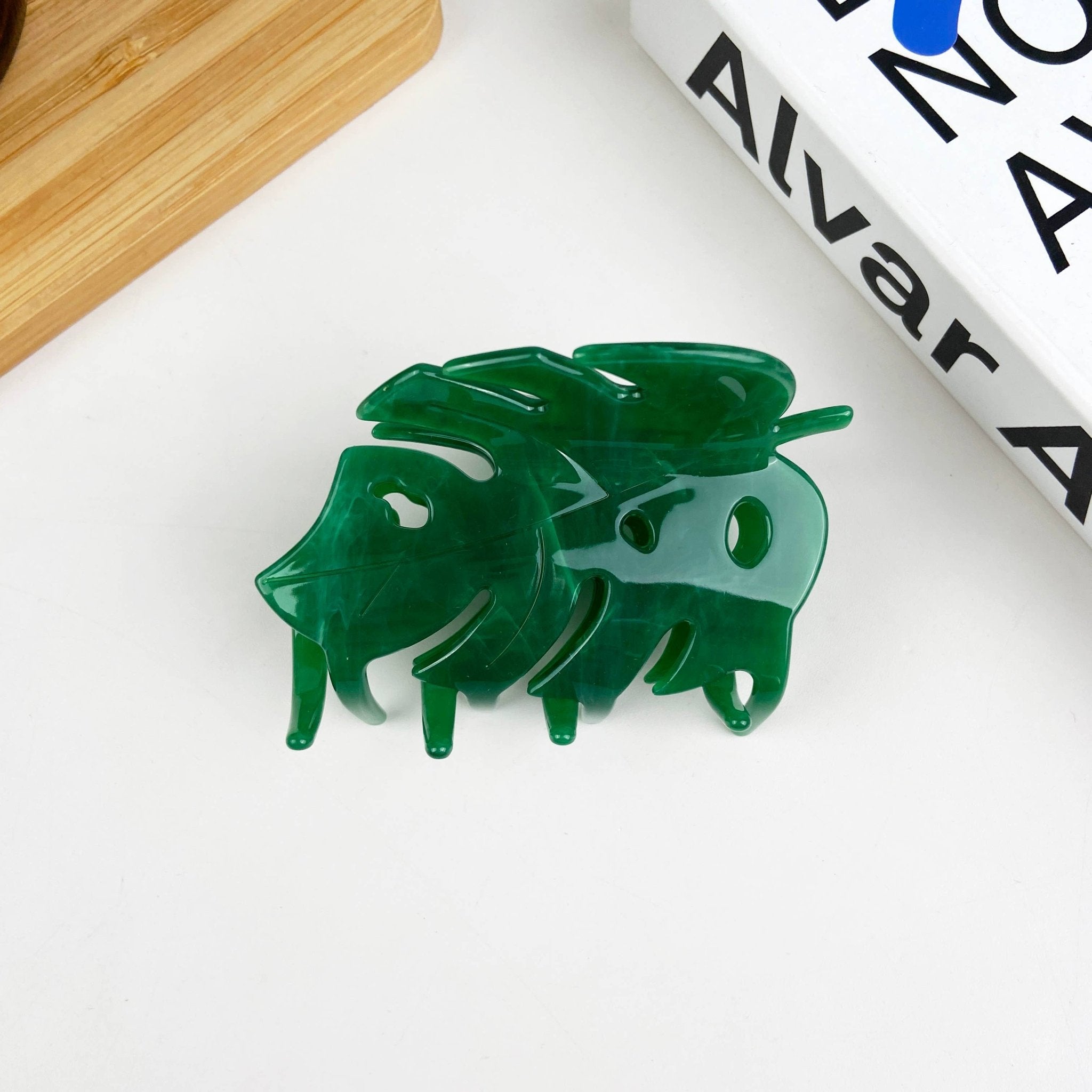 Monstera Plant Hair Clip - Lalka Beauty Co.