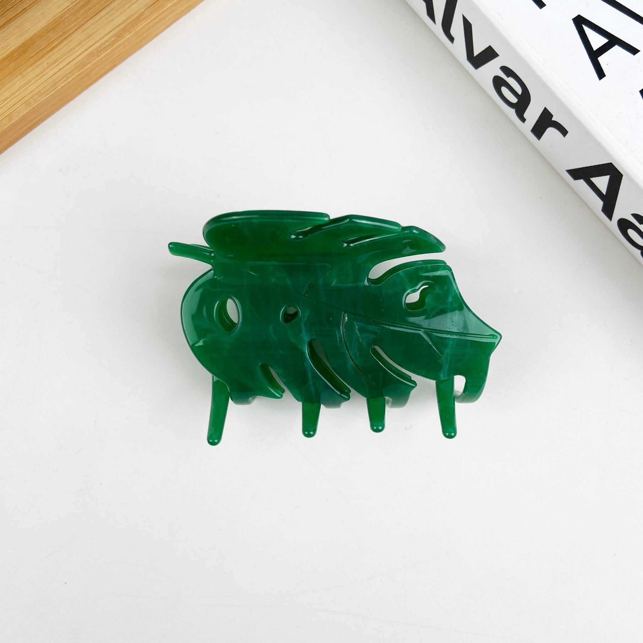 Monstera Plant Hair Clip - Lalka Beauty Co.