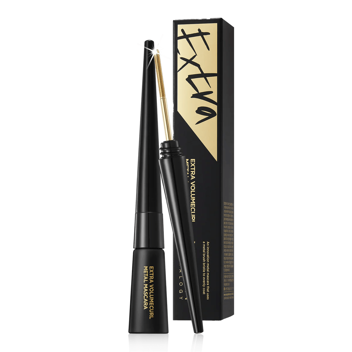 Neogen Extra Volumecurl Metal Maxicara Mascara metal wand - Lalka Beauty Co.